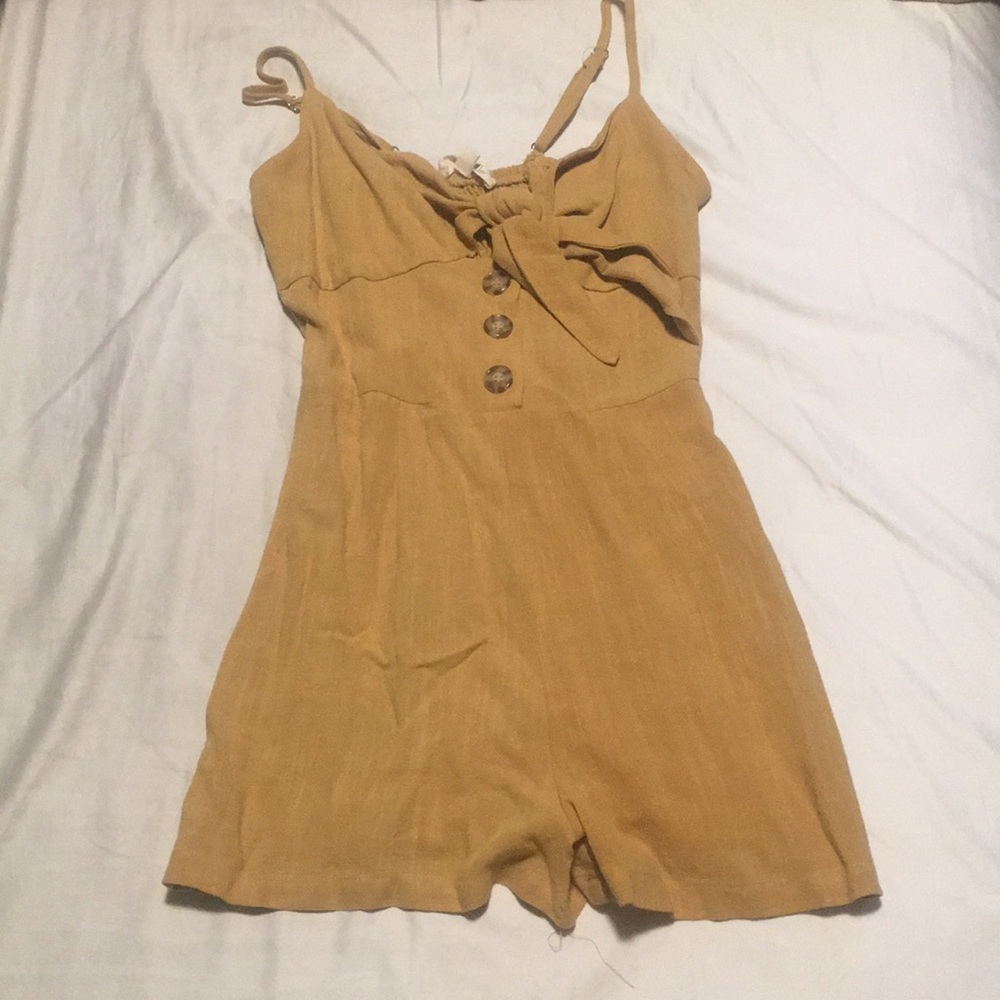Mustard Colored Romper
